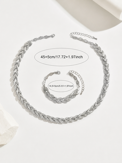 IVESSIA | Ensemble pendentif et bracelet