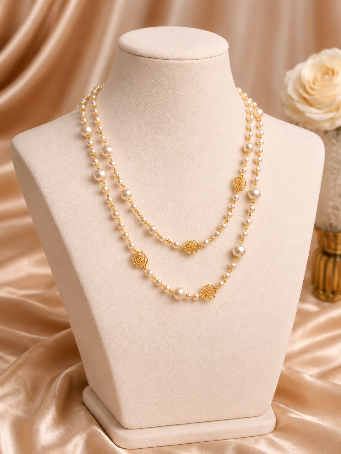 DARIVIENNE | Élégant collier de perles