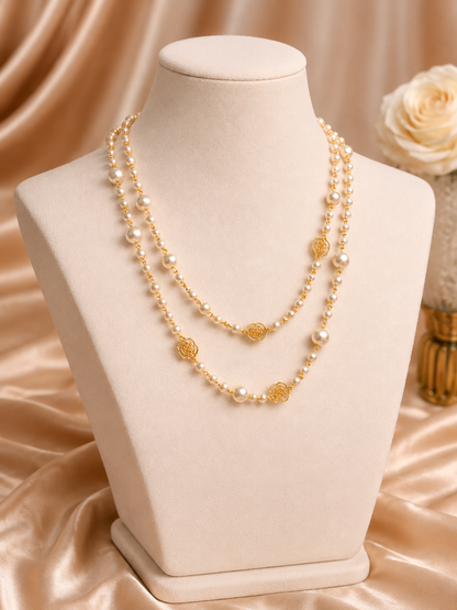 DARIVIENNE | Élégant collier de perles