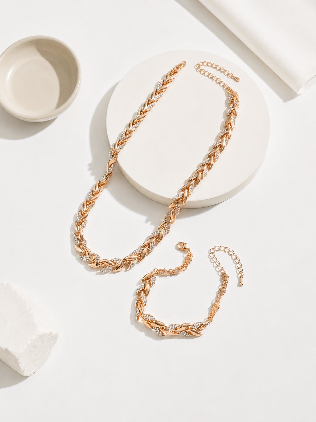 IVESSIA | Ensemble pendentif et bracelet