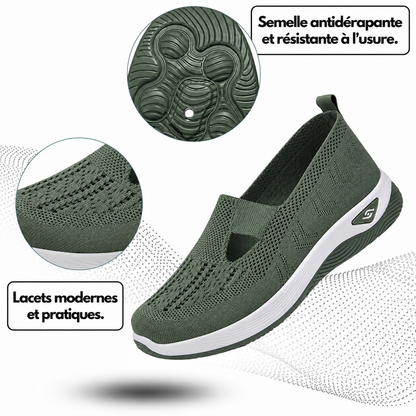 AZELIA™ | Chaussures orthopédiques à enfiler pour un confort maximal