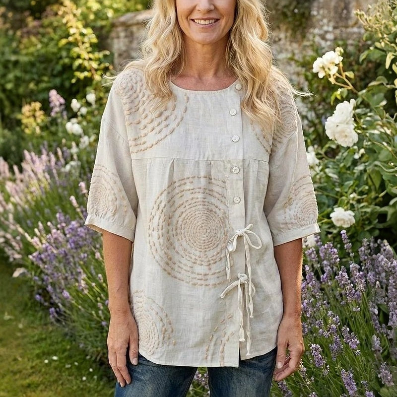 RILENA | Chemisier à lacets
