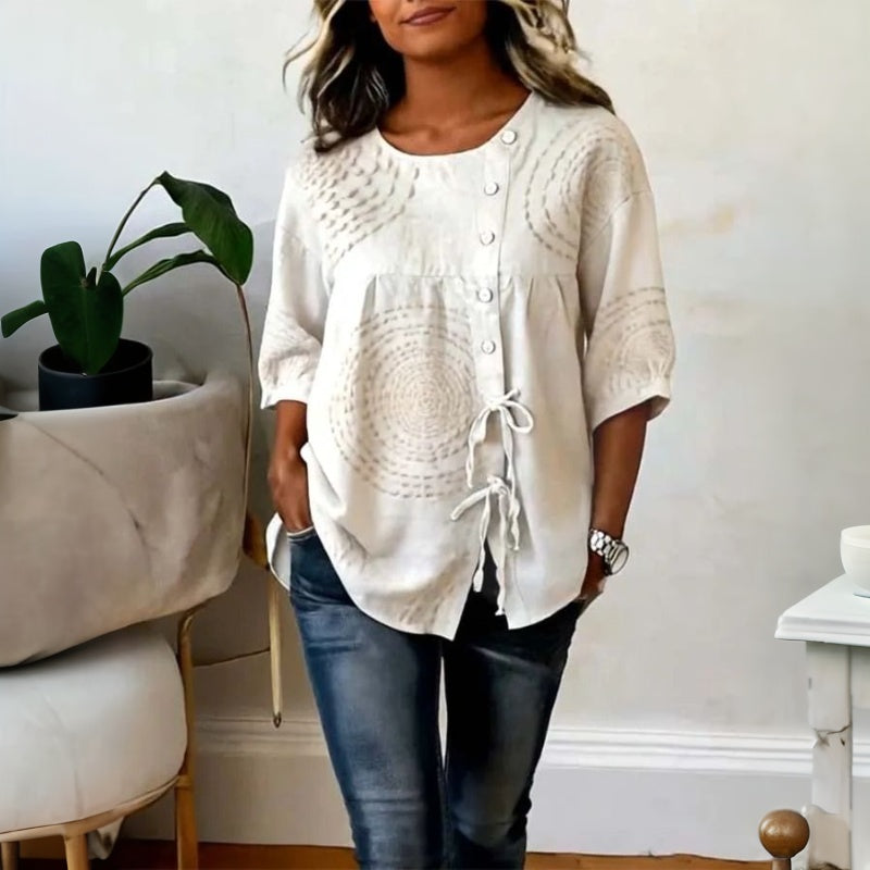 RILENA | Chemisier à lacets