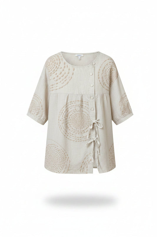 RILENA | Chemisier à lacets