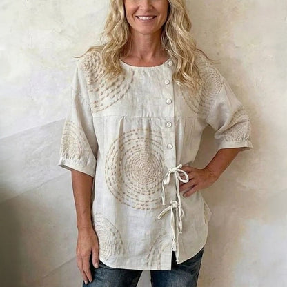 RILENA | Chemisier à lacets