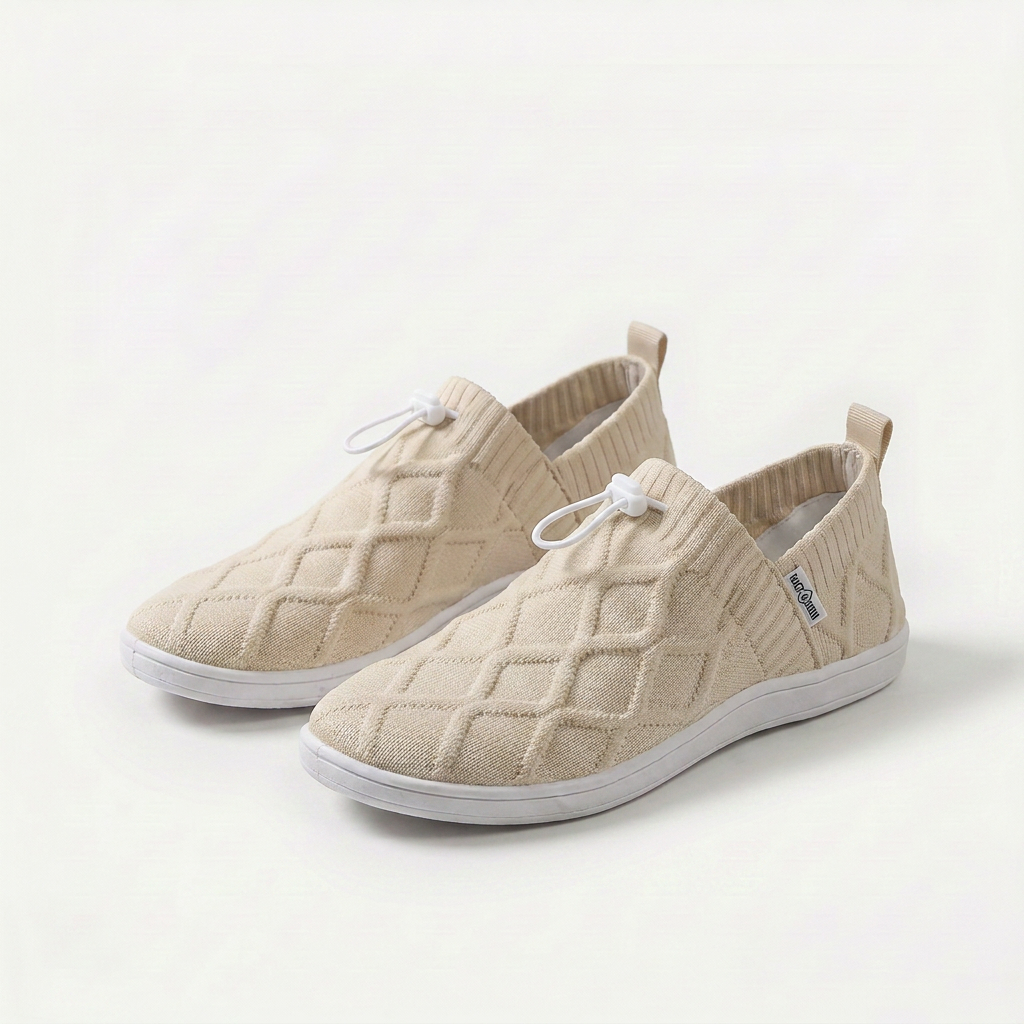 Fleur – Baskets minimalistes avec pointe extra-large et semelle souple