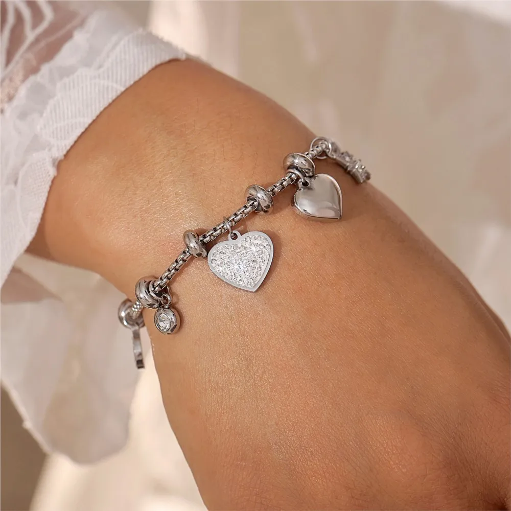 Bracelet à breloques « Amour radieux »