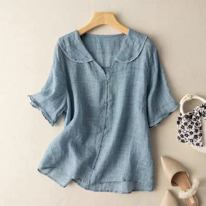 ADÈLE | Blouse en lin