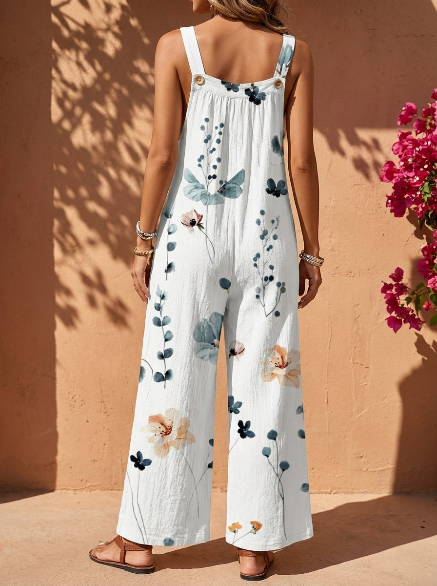 LISA | Combinaison à imprimé floral