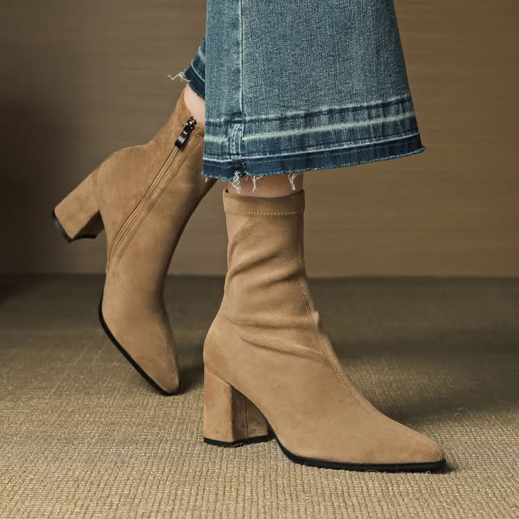 SIENNA | Bottes en daim