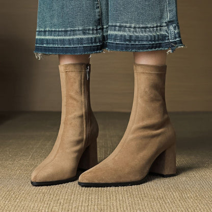 SIENNA | Bottes en daim