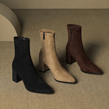 SIENNA | Bottes en daim