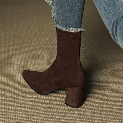 SIENNA | Bottes en daim