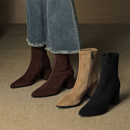 SIENNA | Bottes en daim
