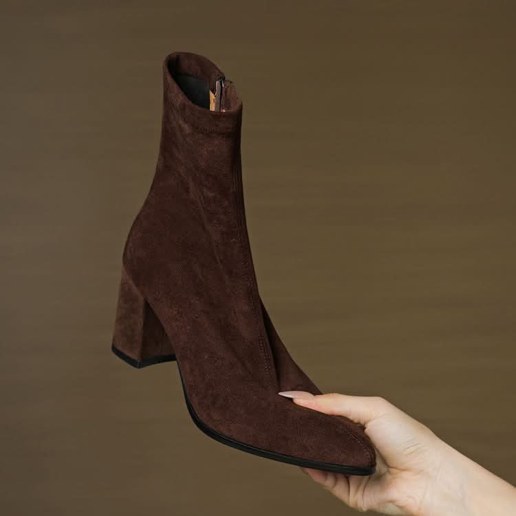 SIENNA | Bottes en daim
