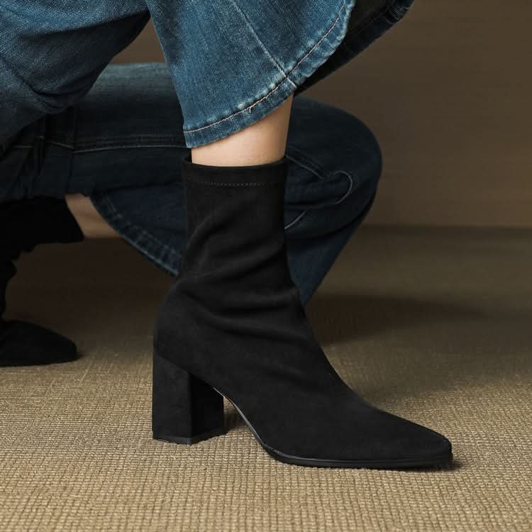 SIENNA | Bottes en daim