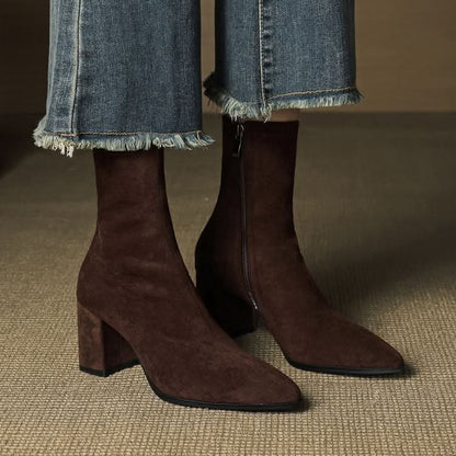 SIENNA | Bottes en daim