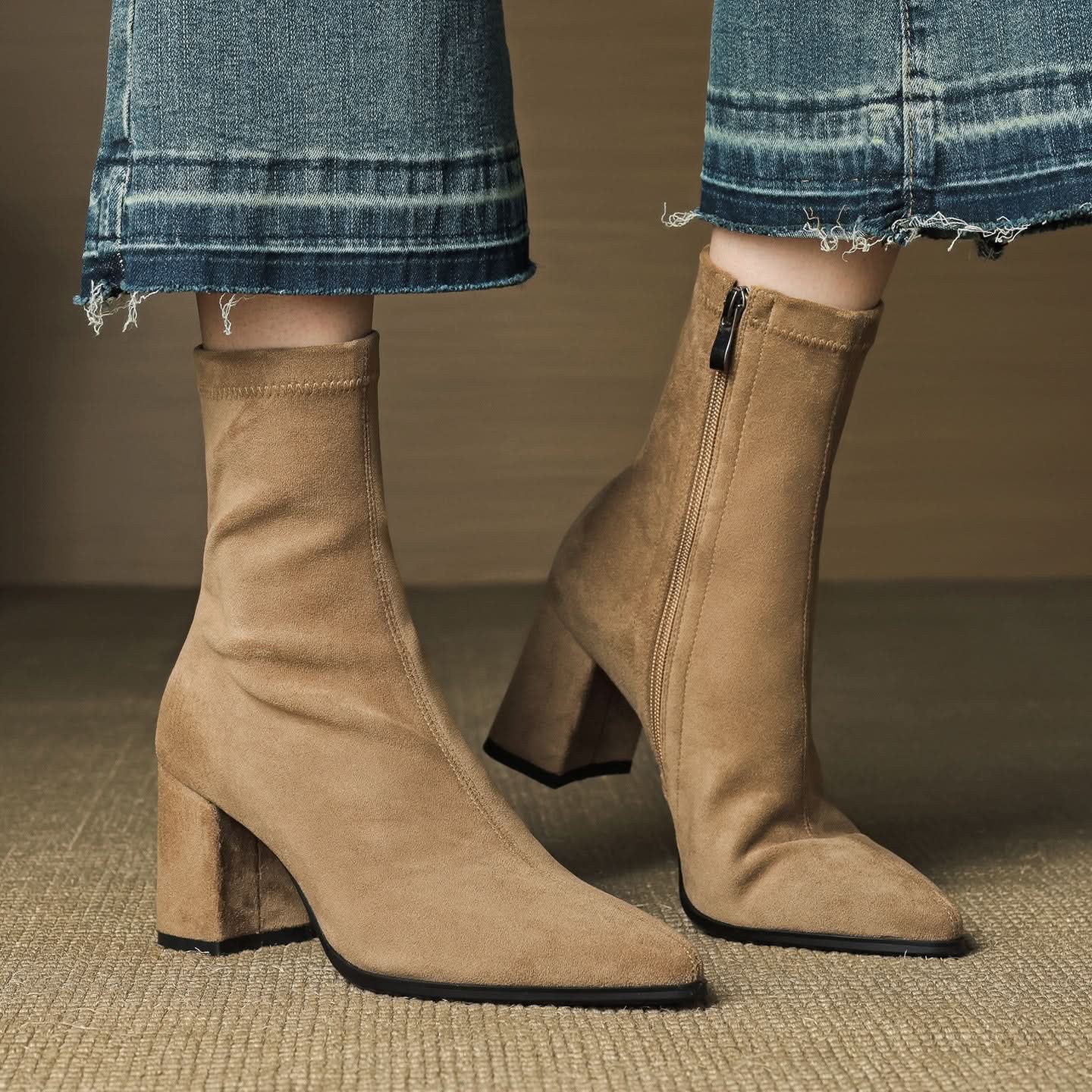 SIENNA | Bottes en daim