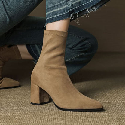 SIENNA | Bottes en daim