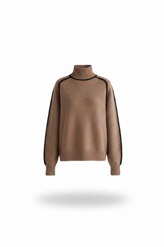 Donna | Pull Élégant à Col Haut