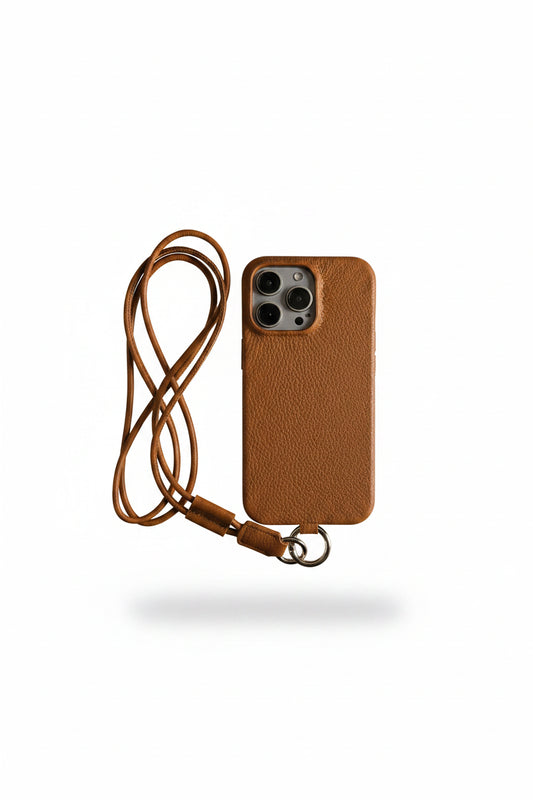 Étui pour iPhone en cuir véritable haut de gamme