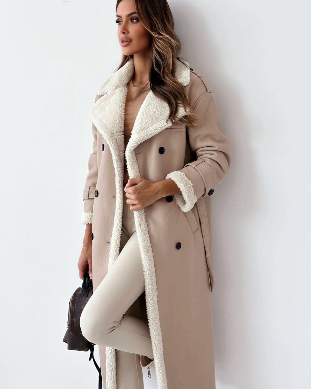 MONROE™ | Manteau teddy de luxe