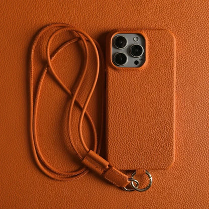 Étui pour iPhone en cuir véritable haut de gamme