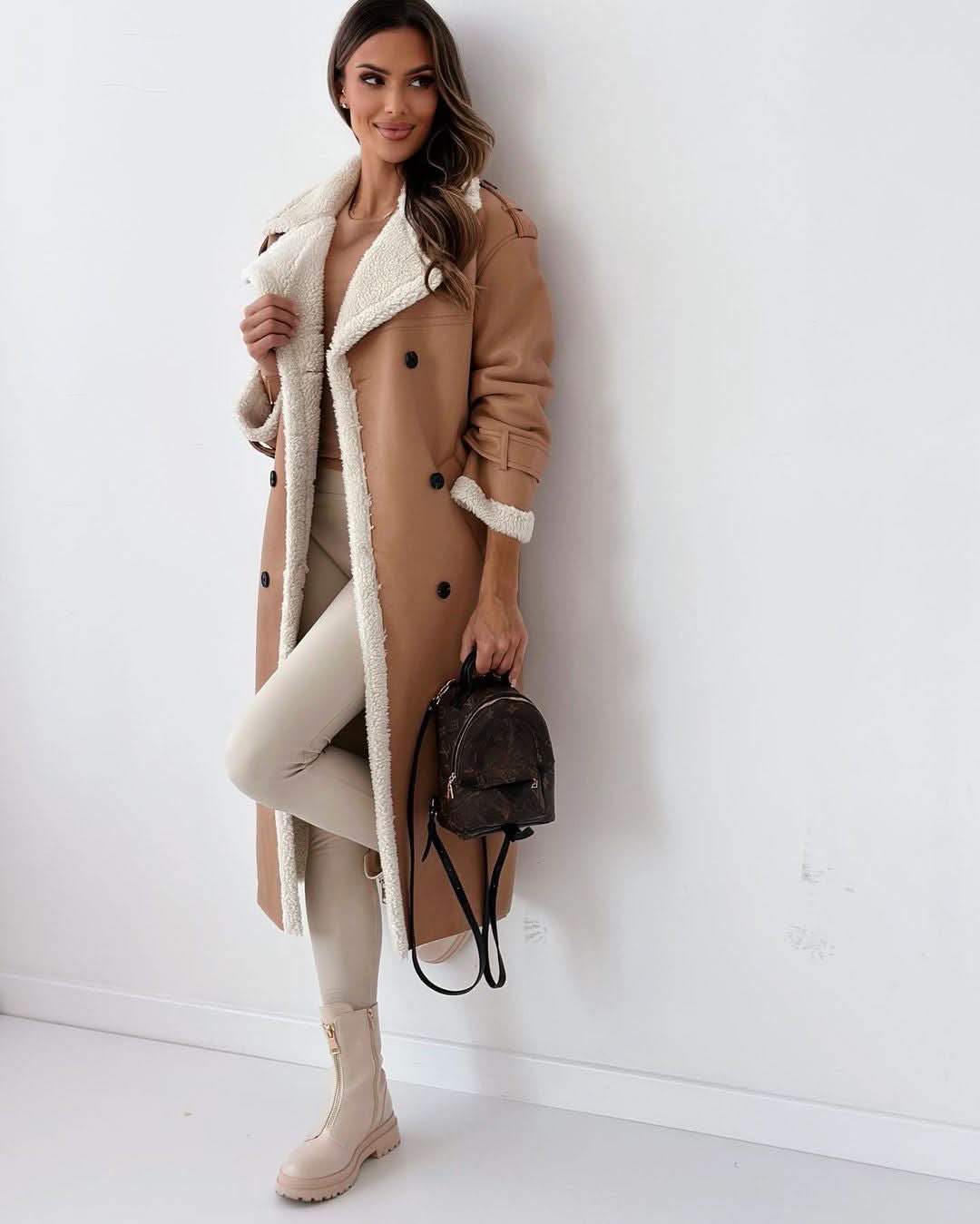MONROE™ | Manteau teddy de luxe