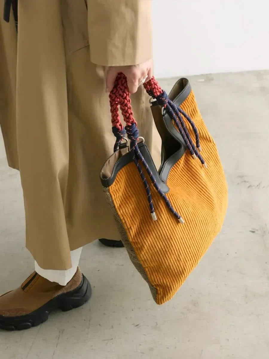 HARRISON | Sac toute-étrie en velours courru