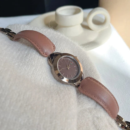 Montre vintage de luxe en quartz et strass