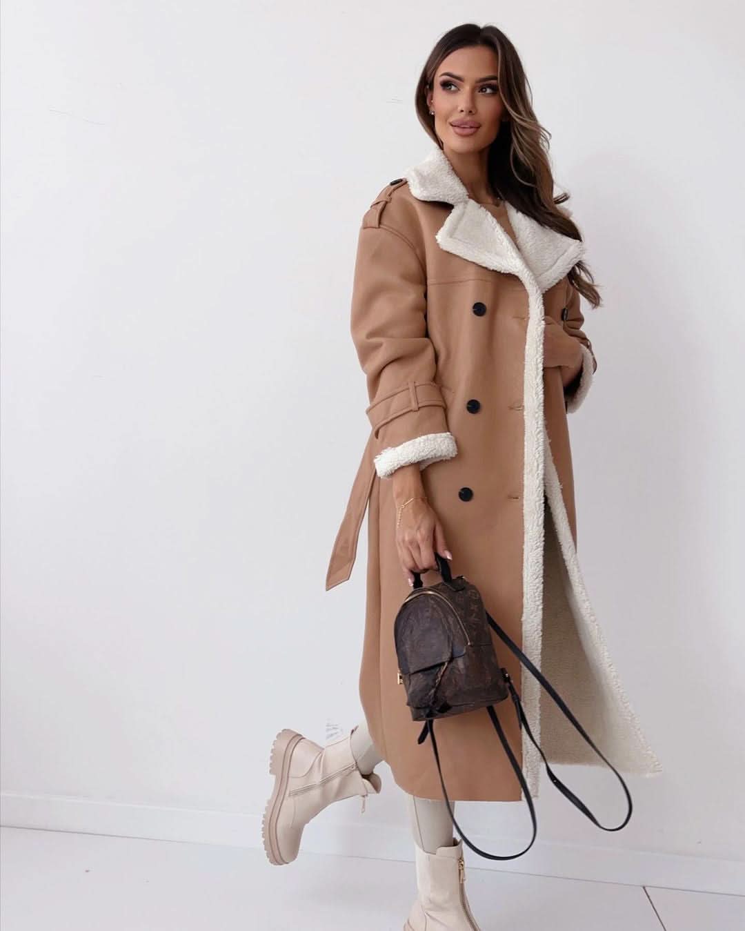 MONROE™ | Manteau teddy de luxe