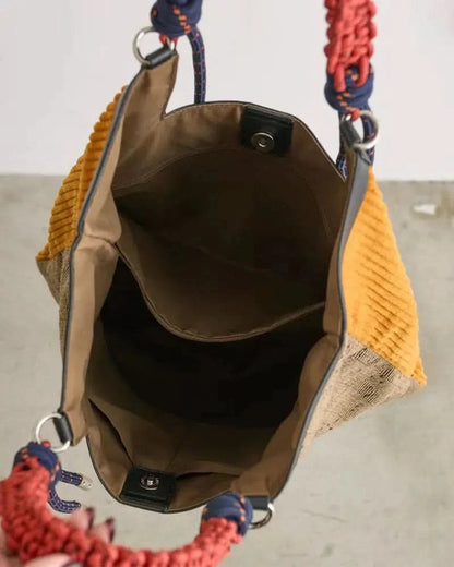 HARRISON | Sac toute-étrie en velours courru