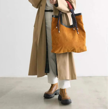 HARRISON | Sac toute-étrie en velours courru