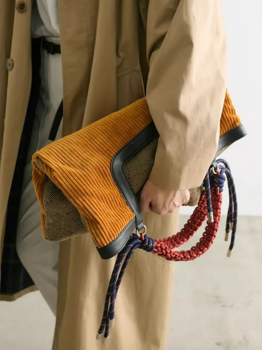 HARRISON | Sac toute-étrie en velours courru