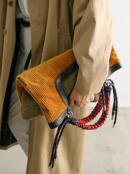 HARRISON | Sac toute-étrie en velours courru