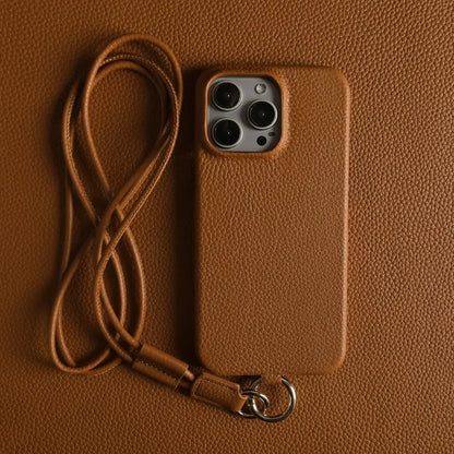 Étui pour iPhone en cuir véritable haut de gamme