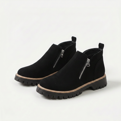 Frida – Bottines à plateforme et semelle épaisse pour l'automne et l'hiver