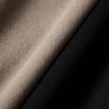 MANTEAU À CAPUCHE EN LAINE