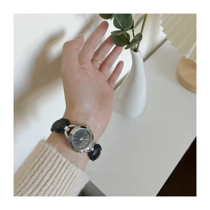 Montre vintage de luxe en quartz et strass