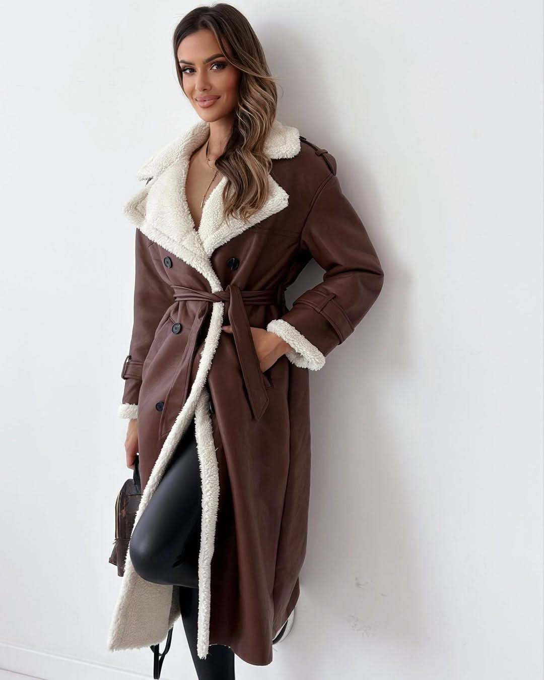 MONROE™ | Manteau teddy de luxe