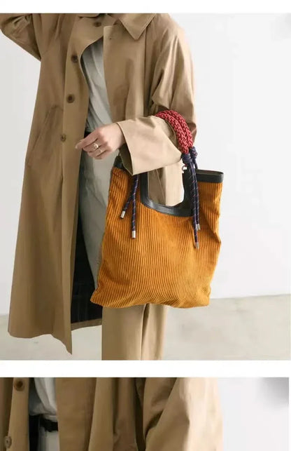 HARRISON | Sac toute-étrie en velours courru