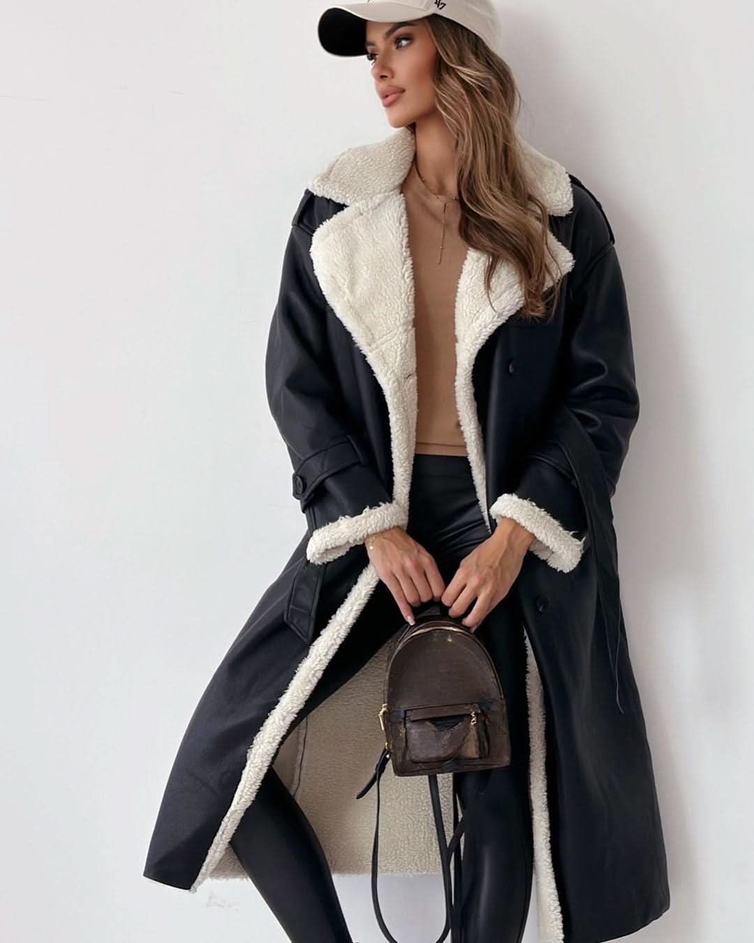 MONROE™ | Manteau teddy de luxe