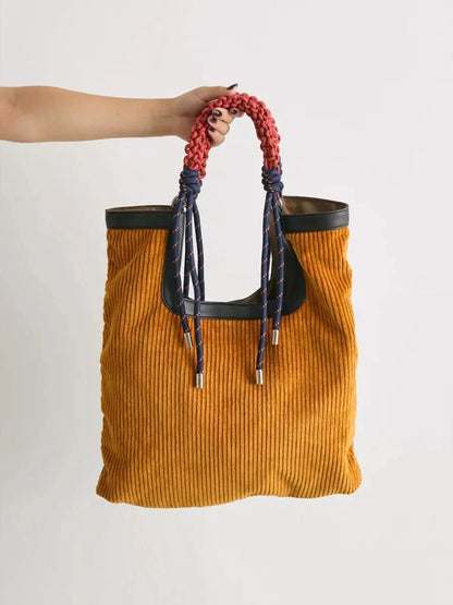 HARRISON | Sac toute-étrie en velours courru