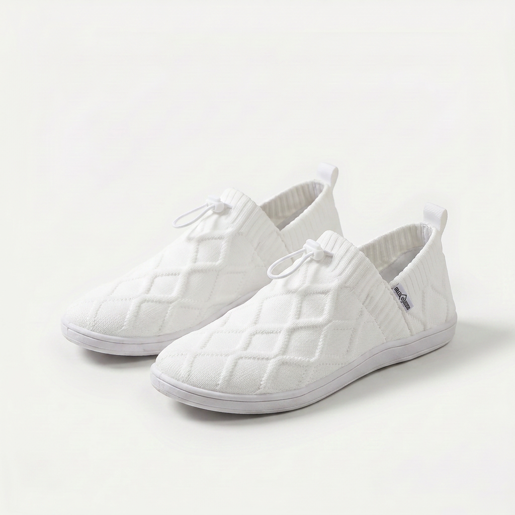Fleur – Baskets minimalistes avec pointe extra-large et semelle souple