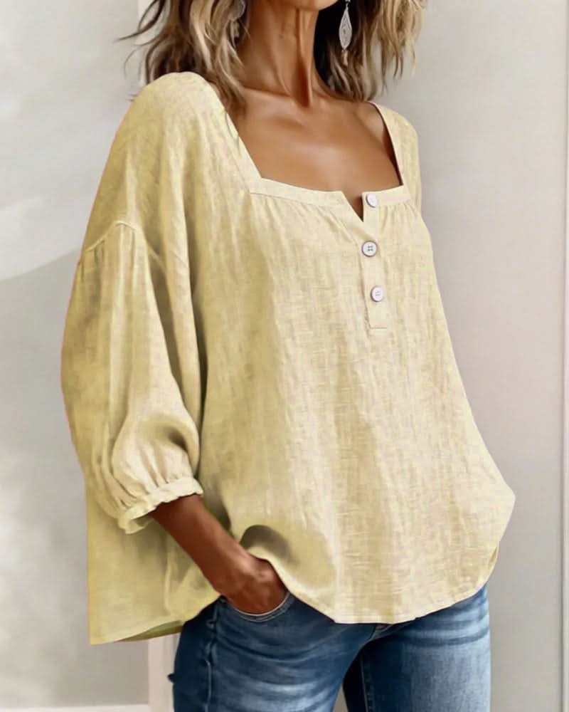 FLORENCE | Blouse à manches bouffantes