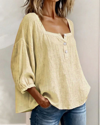 FLORENCE | Blouse à manches bouffantes