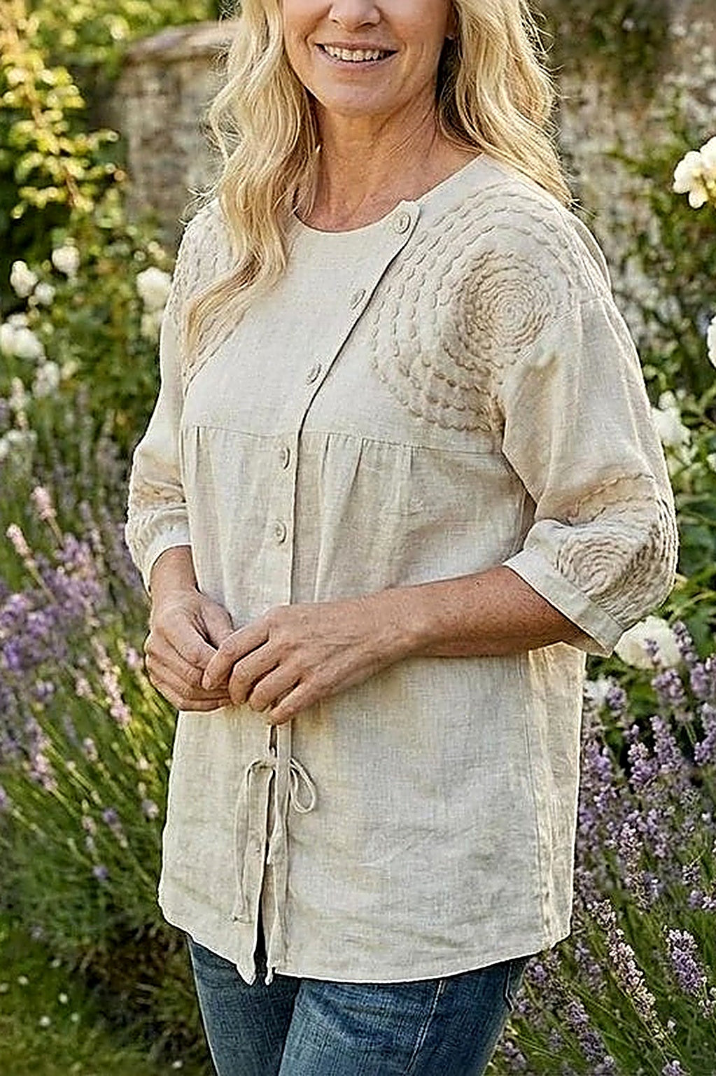 RILENA | Chemisier à lacets