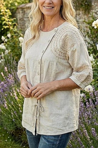 RILENA | Chemisier à lacets