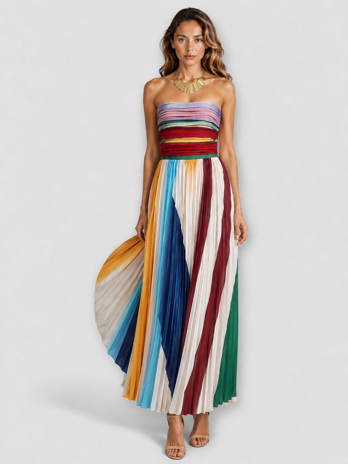 Evelyn | Robe longue élégante