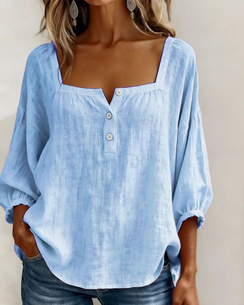 FLORENCE | Blouse à manches bouffantes